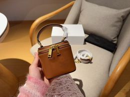 Designer Bag Mini Handheld Small Box Bags Round Barrel Small Bag Casual Handbag Designer Handbag Coin Purse Photo Prop