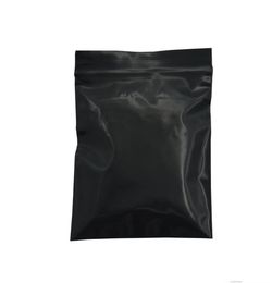 Black Plastic 5*7cm Opaque Package Bag Self Seal Smell Proof Packing Bags Reclosable Zip Lock Food Package Storage Pouches 500pcs/lot