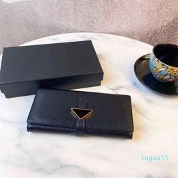 Women Wallets Designer wallet Coin purse card holder long woman classic Fashion purses Black