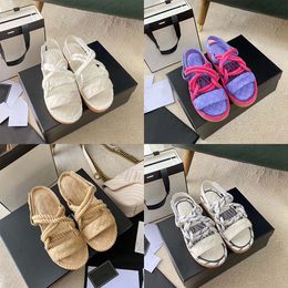 Designer Slides Sandali Stampa Furleys Archive Plaid Pantofola da piscina Donna Beige Summer Beach Outdoor Cool Mule Nero Bianco Rosso Blu Rosa Marrone Verde