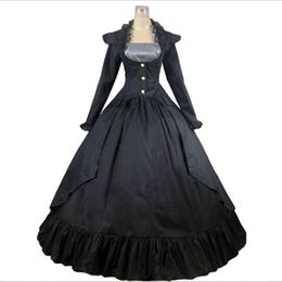 2023 Victorian historical Party Princess Dress Renaissance Long Sleeve Southern Belle Masquerade Ball Gowns For Women