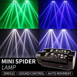 Moving Head Lights Led Moving Head 80W RGBW Stage Light Beam Dj Light Application Disco Wedding Party Nightclub Lights Q231107