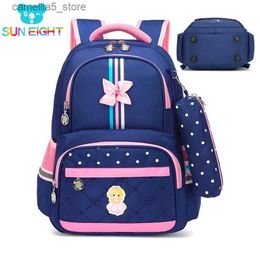 Backpacks Hot 1-3 Grade Girls School Bag School bags For Girls Children Backpacks Girl School Backpack Kids Bag Cross Bow Mochila Infantil Q231108
