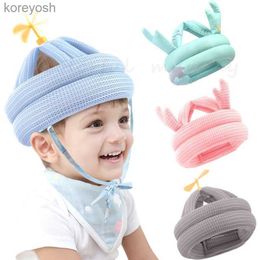 Pillows Children Toddler Head Cap Anti Collision Hat Baby's Drop-Resistant Helmet Protective Pad Baby Learn To Walk Soft Comfortable CapL231107