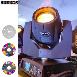 Moving Head Lights SHEHDS Beam 230W 7R Moving Head Lighting Button/Touch With Case For Professional Stage Performance Concert Home Party DJ Disco Q231107