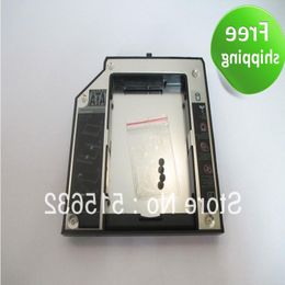 Freeshipping New 2nd SATA HDD hard drive Caddy Adapter For IBM Lenovo Thinkpad T430 W530 T530 Aedcn