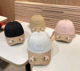 Luxury snapback Baseball Cap Woman Mens Floral Caps Letter Embroidery Sun Hats Fashion Designer Leisure Fitted Ball Caps Embroidered Washed Sunscreen snapbacks