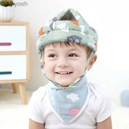 Pillows Baby Safety Helmet Head Protection Headgear Toddler Anti-fall Pad Children Learn To Walk Crash Cap Kids Safety AccessoriesL231107