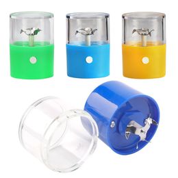 Electric Smoking Herb Grinders Automatic USB Cable Charger Smash Spice Shredder Device Muller Smart Portable