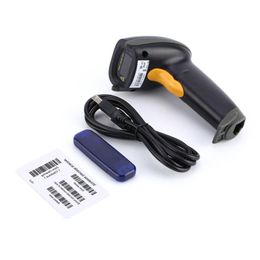 Freeshipping USB Handheld Wireless Laser Barcode Scanner 433MHZ Laser Wireless Bar Code Scanning Nolvw
