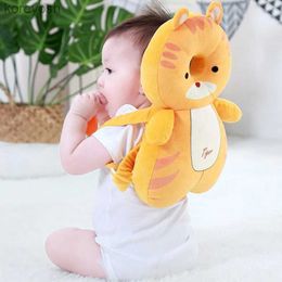 Pillows Head Back Protector Baby Protect Pillow Learn Walk Headgear Prevent Injured Safety Pad prevention Fall Cartoon Bee Kids PillowsL231105