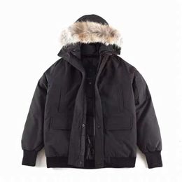 Canadian Designer Men's Down Jacket Women's Jacket Parkers Winter Hooded Thick Warm Gooses Coats Female Kxrx