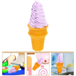 Party Decoration Childrens Toys Simulation Ice Cream Prop Artificial Poing Decor Props Realistic Fake