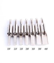 Tattoo Grips Stainless Steel Equipment Handle Row 19F 21F 23F 25F 29F 35F 39F 49FTattoo GripsTattoo8922453