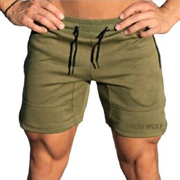 Men's Shorts Summer Men Solid Color Straight Pants Outdoor Running Training Basketball For