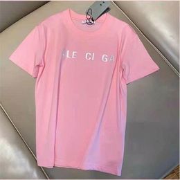 Womens T-shirt Female designer with printed letter pattern Classic fashion casual multi-color lovers hip-hop summer dress lu'l'y