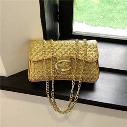 High-grade Texture Women's Fashionable Simple Crossbody Bag Chain One-shoulder Underarm