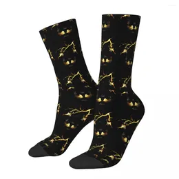 Men's Socks Classic Golden Lion And Damask Shopping 3D Print Boy Girls Mid-calf Sock