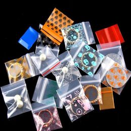 5cm x 7cm 100pcs/lot Plastic Bags Baggies Mini with Pattern for Plastic packaging cartoon printing self-sealing bg thickening small cut Ovxr