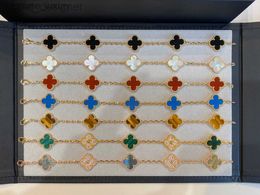 luxury bracelet van clover for men designer women Jewellery diamond 005 New Hot Sale