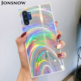 3D Rainbow Glitter Case for Samsung Note 20 S20+ S10 S9 S8 A11 A51 A21S A50 M30S Note 10 Pro Cases Holographic Prism Laser Cover