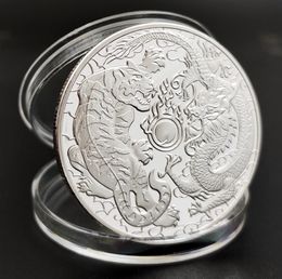 Arts and Craft Dragon tiger commemorative coin