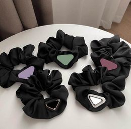 Hair Clips Barrettes Rubber Bands Brand Designer Letter Printing Hair Rubber Elastic HairRope Ponytail Holder Luxury Candy Large Intestine Hair Accessorie Jewelr