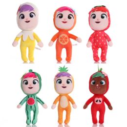 Wholesale Cute orange babe plush toy Children's game Playmate Holiday gift Doll machine prizes