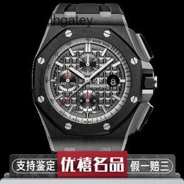 Ap Swiss Luxury Wrist Watches Epic Royal Oak Offshore Ceramic Automatic Mechanical Chronometer Men's Watch 26405ce.oo.a002ca.01 Wrist Watch V07G