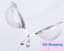 Quality 4.5cm Tea Infuser Stainless Steel Sphere Mesh Tea Strainer Handle Ball Tea Coffee Tools Kitchen Accessories