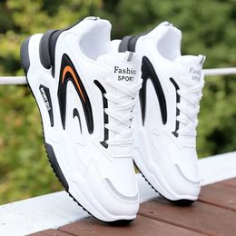 Dress Shoes 2023 Autumn Men s Leather Sneakers Fashionable and Comfortable Casual Outdoor Non slip Running 230407