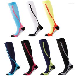 Sports Socks Fashion Compression Varicose Veins Soccer Sport Stocking Nursing Running Cycling Casual Sock Tenis Para Hombre
