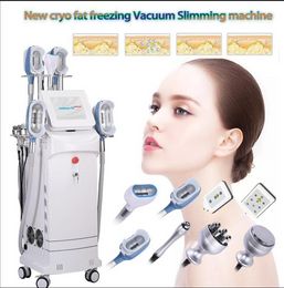 multifunctional 5 silicon handles 4d 360 cryolipolysis slimming cellulite reduction machine