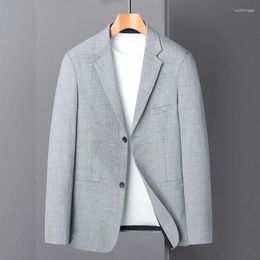 Men's Suits 2023 High-quality Blazer Fashion Trend Handsome Party High-end Casual British Style Korean Version Slim Coat