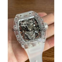 Rm056 EUR V2 Superclone Active Tourbillon Mechanical Watch Mens Rm56 Made Aviation Weighs Less Than Ordinary Titaniu989 montres de luxe