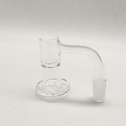 DPQBN031 Smoking Banger Bevelled Edge top Banger with Plate for Dab Rig Glass Bong