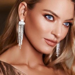 Dangle Earrings SORAMOORE Romantic Big Trendy For Women Wedding Geometric Drop Earring Brincos Female DIY Fashion Jewellery Gift 2023