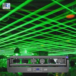 Moving Head Lights Laser Moving Head Light Moving Beam Laser Light 6 Eyes RGB Moving Laser DMX Stage Moving Beam Effect for DJ Disco Party Wedding Q231107