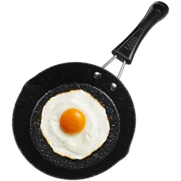 Pans Non-stick Frying Pan Omelette Mini Flat Skillet Pancake Egg Cooking Utensil Griddle