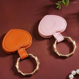 Keychains PU Leather Hat Clip On Bag Magnetic Holder Travel Keeper Outdoor Camping Hiking Multifunctional For Adult B7D8
