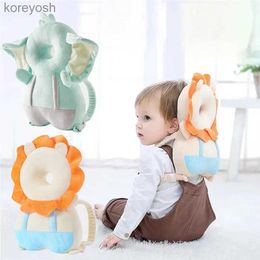 Pillows Baby Head Protection Backpack Pillow Toddler Head Safety Pad Cushion Anti-fall Head Protection Pillow Highly Elastic BreathableL231107