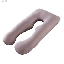 Maternity Pillows 70x130cm Maternity Pillow Side Pillow Removable and Washable U-Shaped Afternoon Nap Pillow Cushion Pregnancy PillowL231105