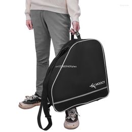 Outdoor Bags 1Pc Oxford Cloth Professional Ice Ski Snow Boot Bag Rollers Skate Skating Shoe Storage Drop