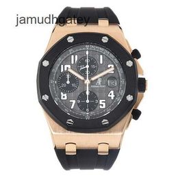 Ap Swiss Luxury Wrist Watches Royal Oak Offshore 18k Gold Calendar Timing Automatic Mechanical Men's Watch 42mm Used Watch Luxury Watch 25940ok.oo.d002ca.01 56TC