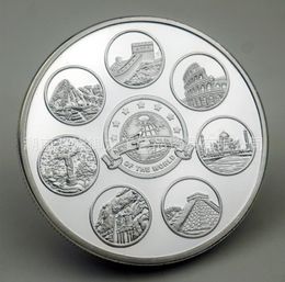 Arts and Crafts Ebaywish Amazon commemorative coin Seven Wonders commemorative coin