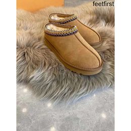 Boots designer womens Australia Sity Designer Boots Tasman Tazz Slippers Winter Sheepskin Shearling Platform Fur Slides Classic Ultra Snow Boot Womens Shoes