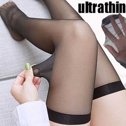 5 PC Sexy Socks Sexy Black Silk Ultra-thin Stockings Women Charm Stockings JK High Tube Socks Lady Nightclub Stocking Fashion Cloth Accessories Z0407