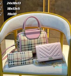 Designer bag fashion personality three-piece set a group of three combination bags