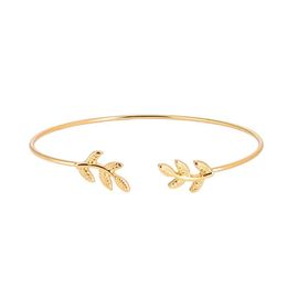 14K gold plated adjustable infinite forever love knot bracelet leaves moon pearl gift bridesmaid wedding bracelet181m