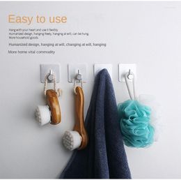 Bath Accessory Set ULA Self Adhesive Home Kitchen Wall Door Hook Key Rack Towel Hanger Aluminum Clothes Robe